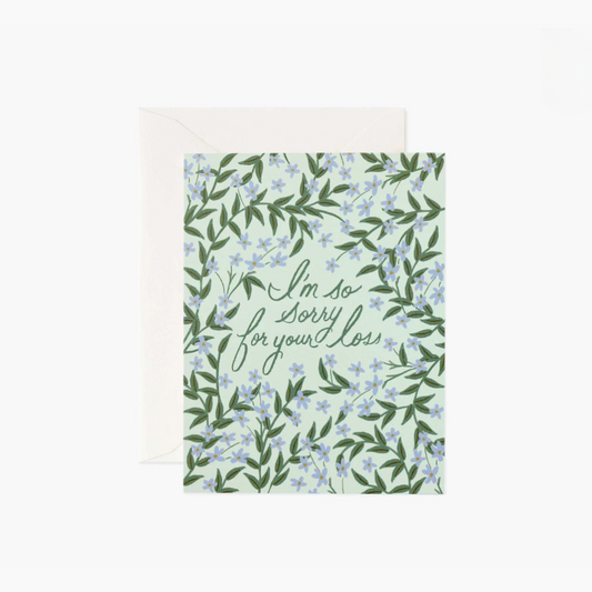 Laurel Sympathy Greeting Card