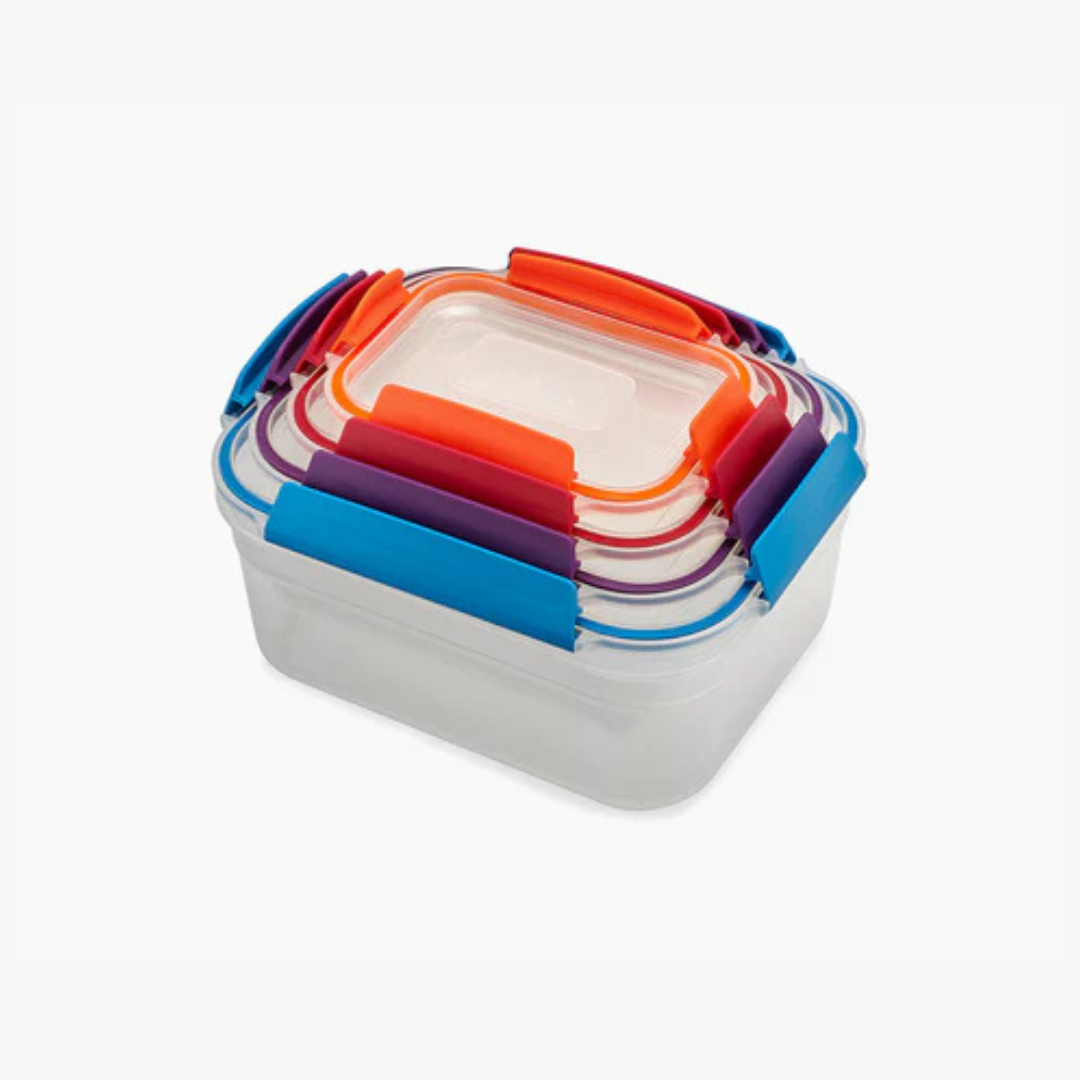 Nest™ Lock 4-piece Multicolour Container Set