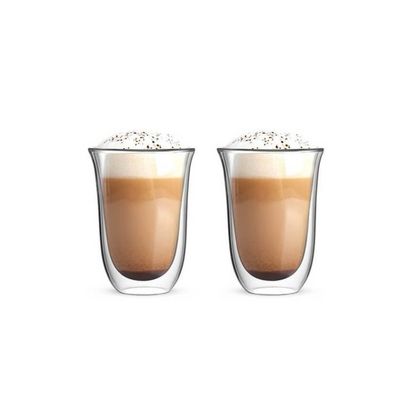 Firenze Double Walled Latte Glasses 300ml Set of 2