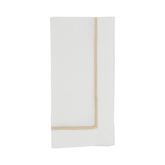 Embroidered Line Design Napkin Set Of 4