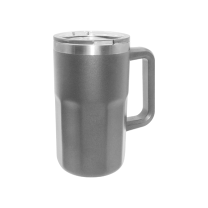 27 OZ Beer Mug Grey