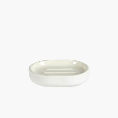 Callan Soap Dish Ceramic White