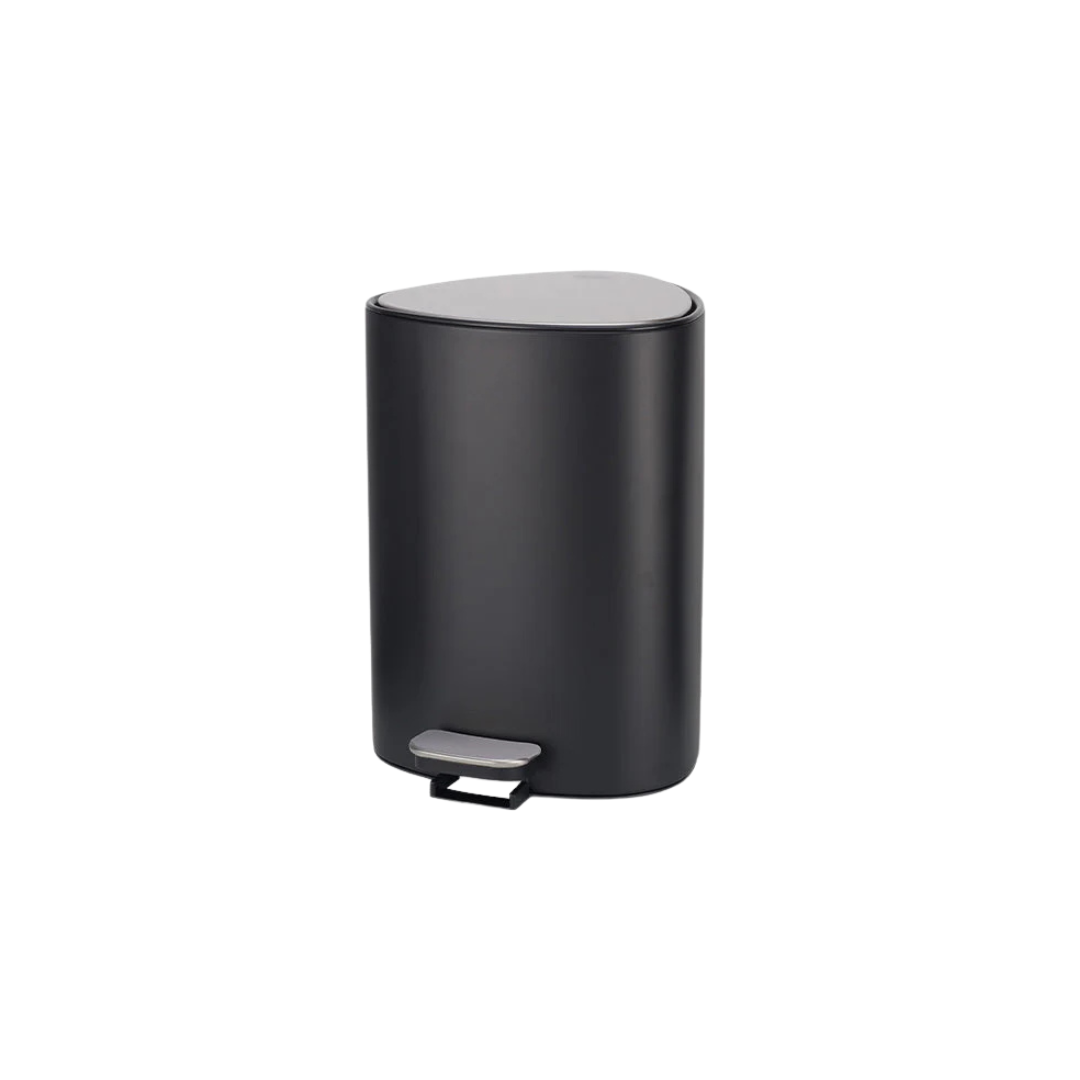 EasyStore™ 5L Matt Black Pedal Trash Can