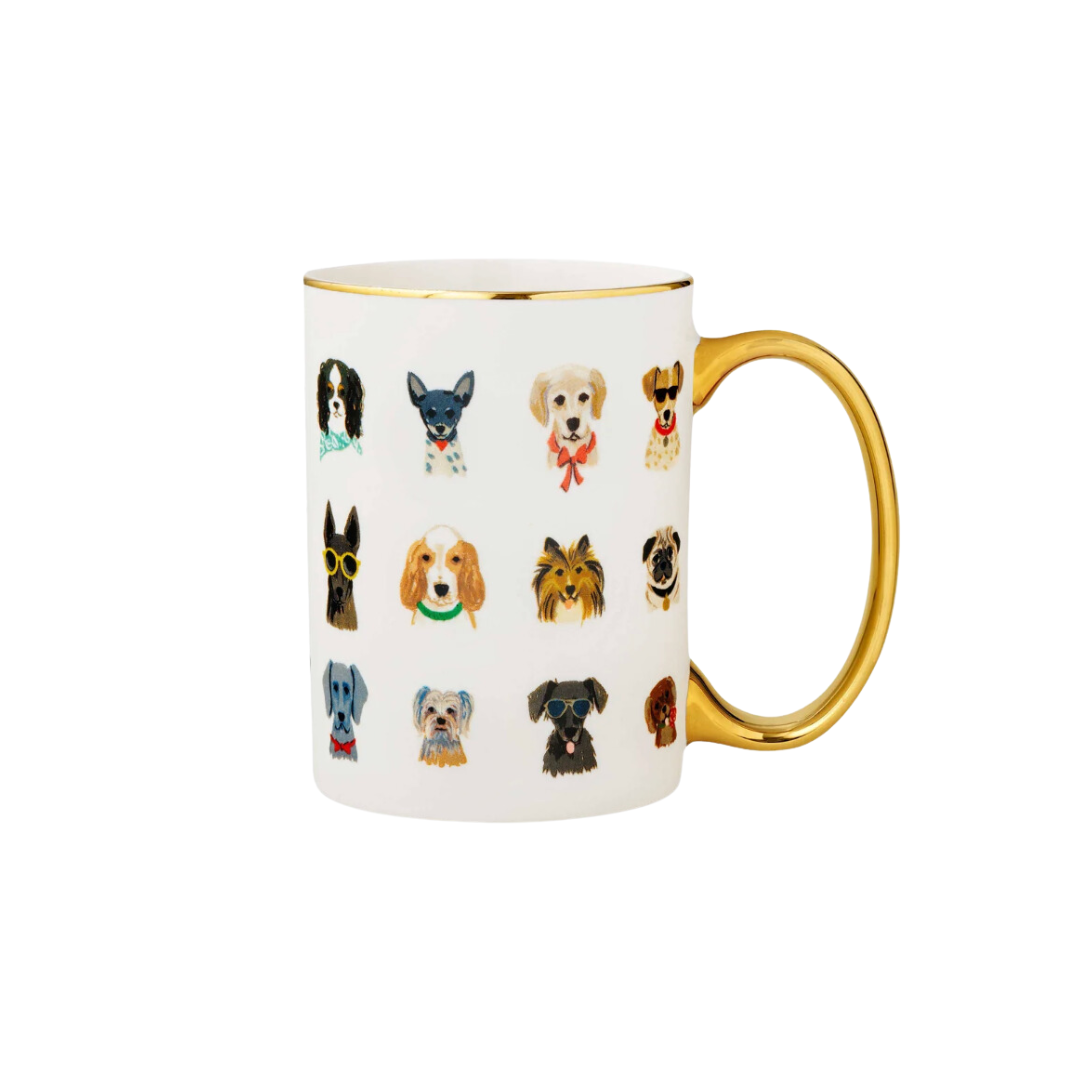 Hot Dogs Porcelain Mug