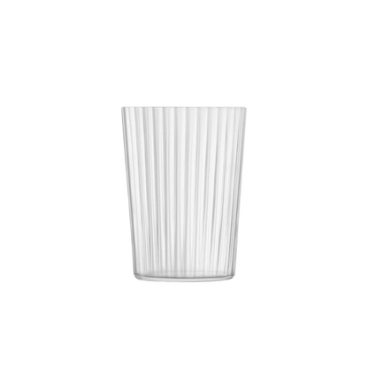 Gio Line Tumbler 19 oz Clear set of 4