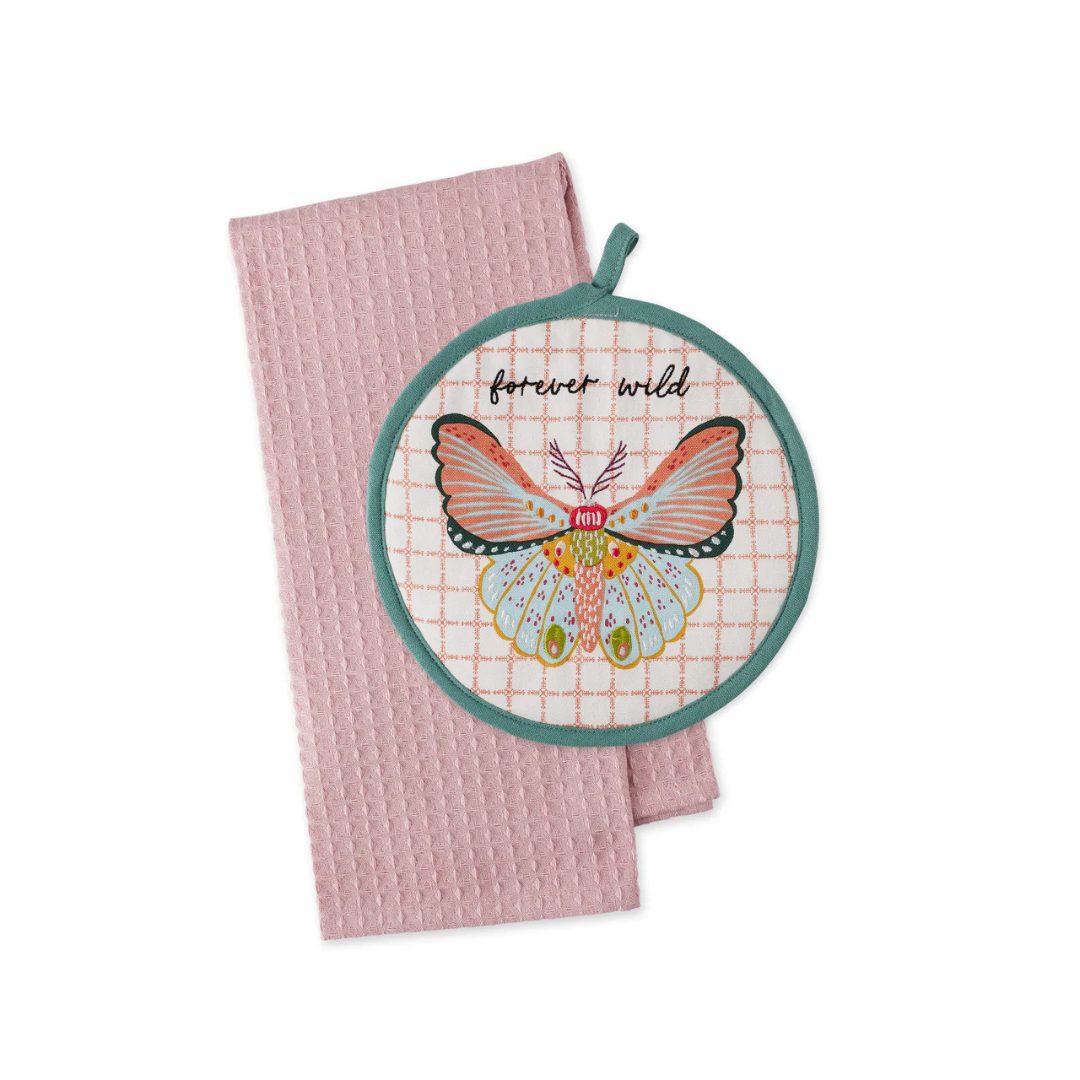 Bali Butterfly Potholder Gift Set
