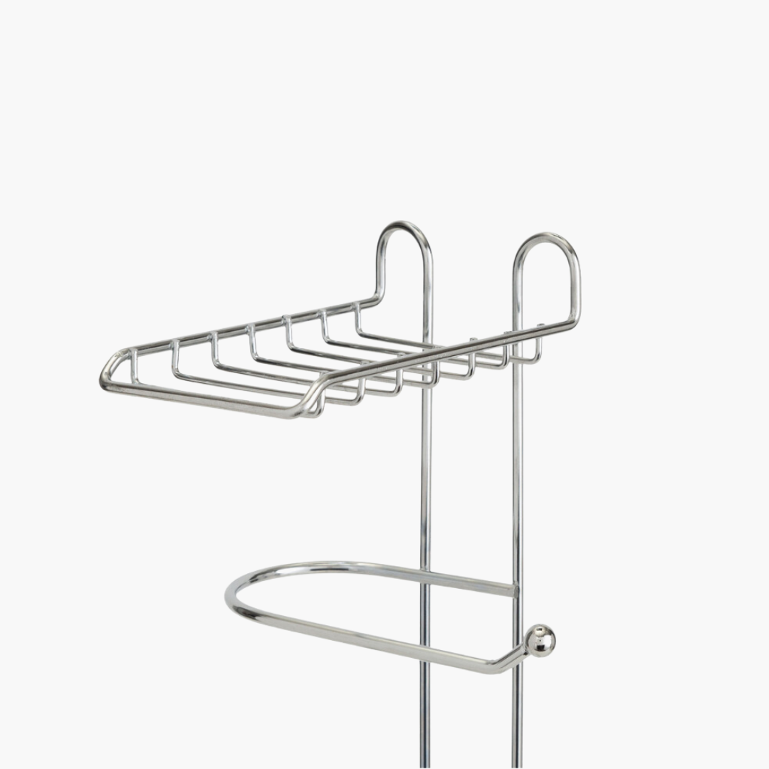 Dunbar Toilet Paper Holder with Shelf