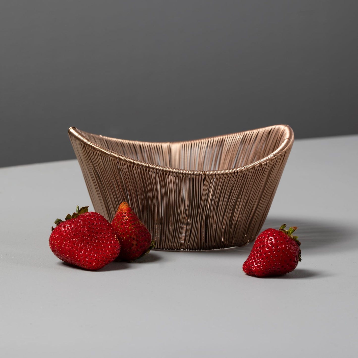 RosÃ© Rhythm Wire Basket, Small