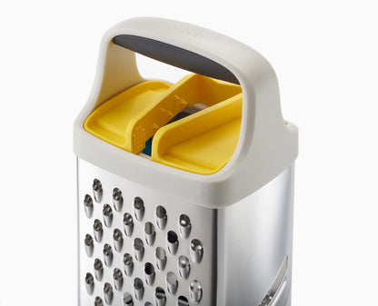Multi-Grip Box Grater with Precision Food-Grip