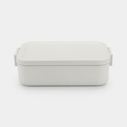 Make & Take Lunch Box, Medium, Plastic - Light Gray