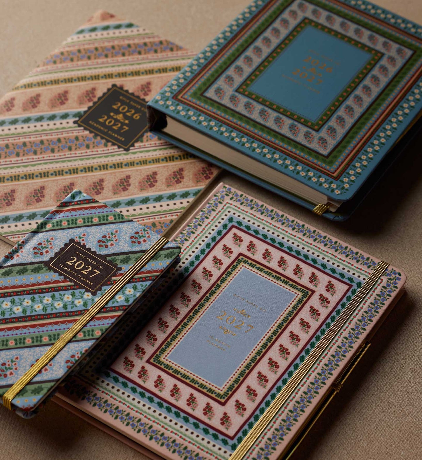 2027 Paisley 12-Month Hardcover Planner with Pen