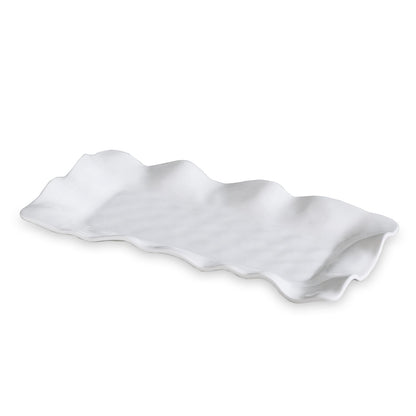 VIDA Havana Long Rectangular Tray (White)
