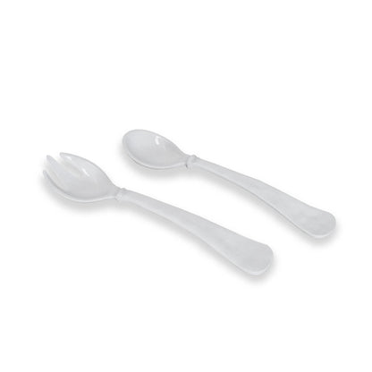 VIDA Havana Large Salad Servers White