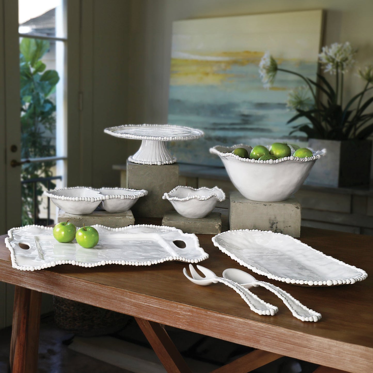 VIDA Alegria Large Bowl White