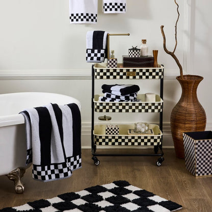 Courtly Check 3-Tier Kitchen Cart