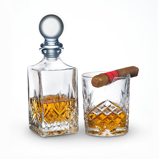 W&R Dublin Cigar & Whiskey Set