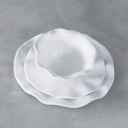 VIDA Havana 9" Salad Plate Set of 4 (White)