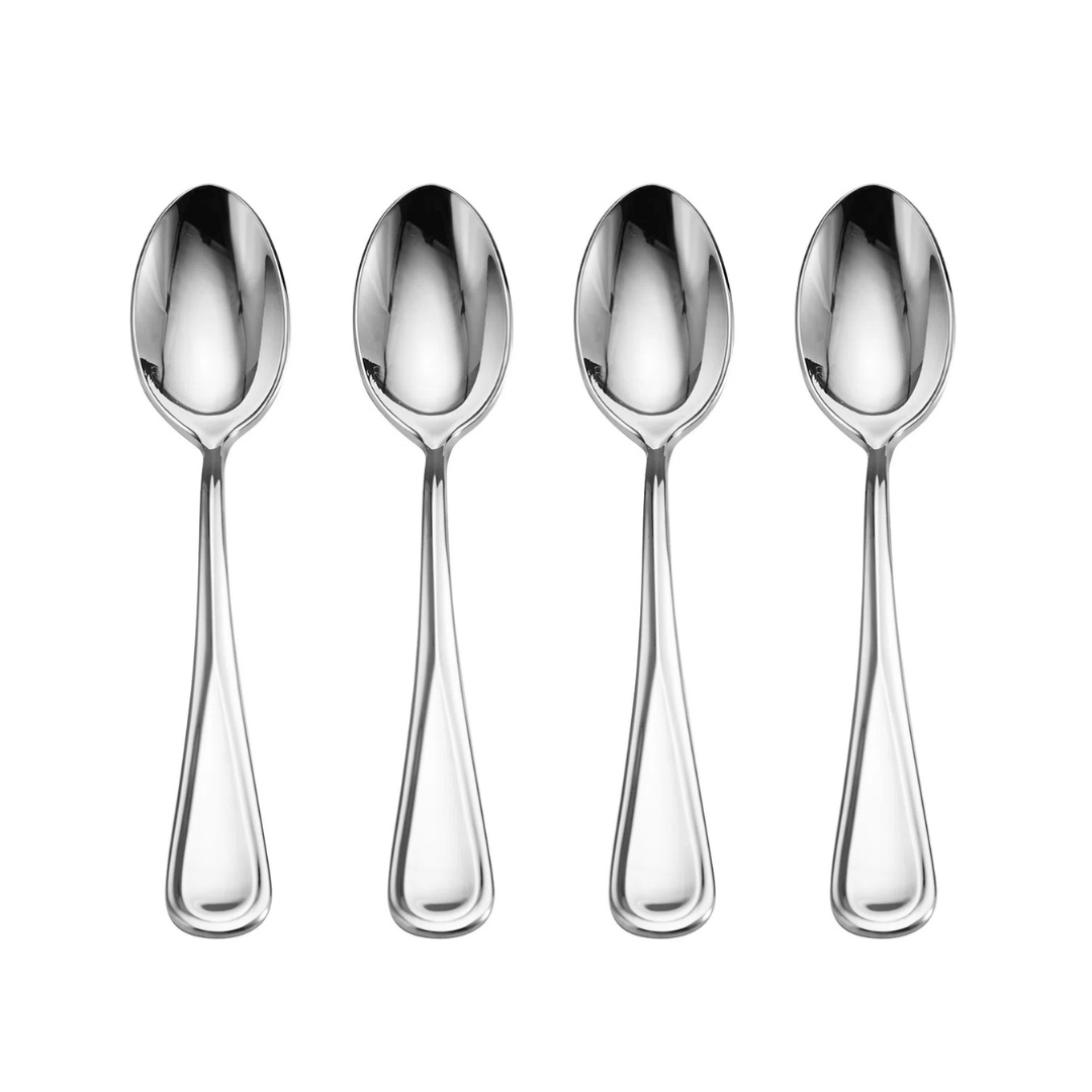 Bravo 18/10 Stainless Steel Coffee Spoons Set Of 4