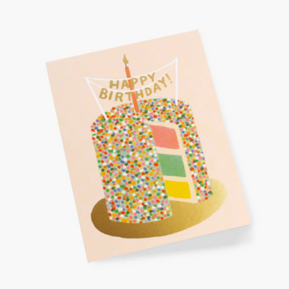 Layer Cake Birthday Card