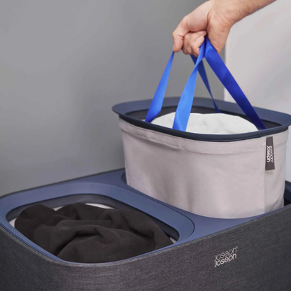 Tota 90L Black Laundry Separation Basket