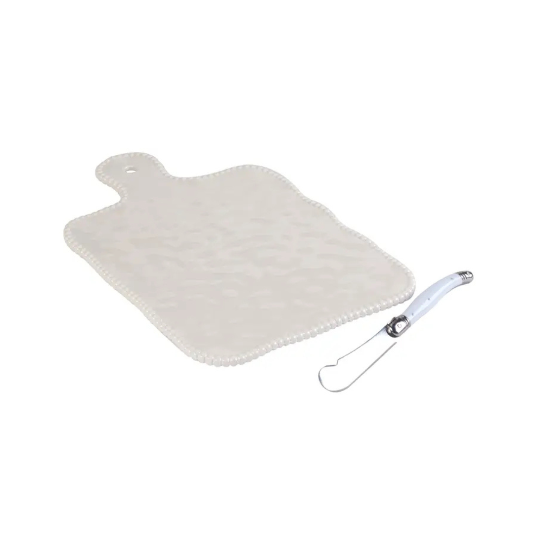 Perlette Cream Cheese Board W/ Knife