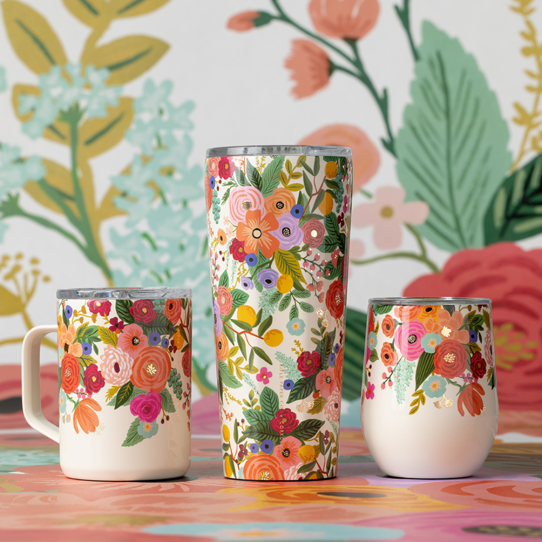 RIFLE PAPER CO. Garden Party Insulated Coffee Mug