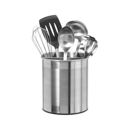 Jumbo Stainless Steel Rotating Utensil Holder