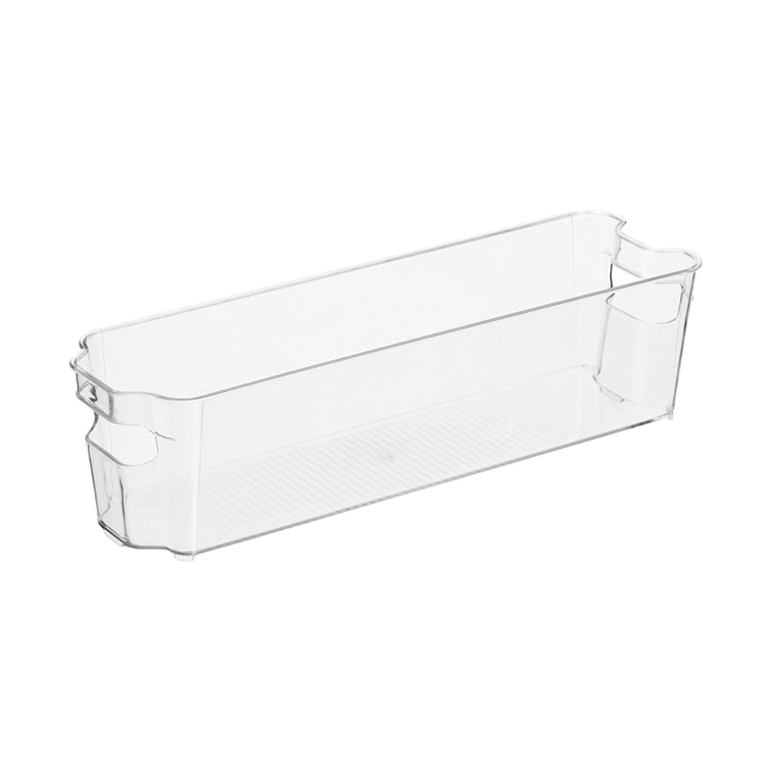 Stackable Storage Bin with Handle - Slim