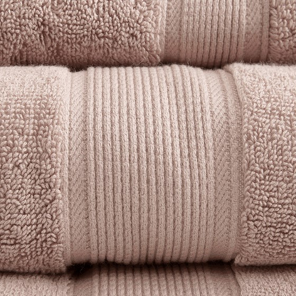 800GSM 100% Cotton 8 Piece Towel Set - Blush