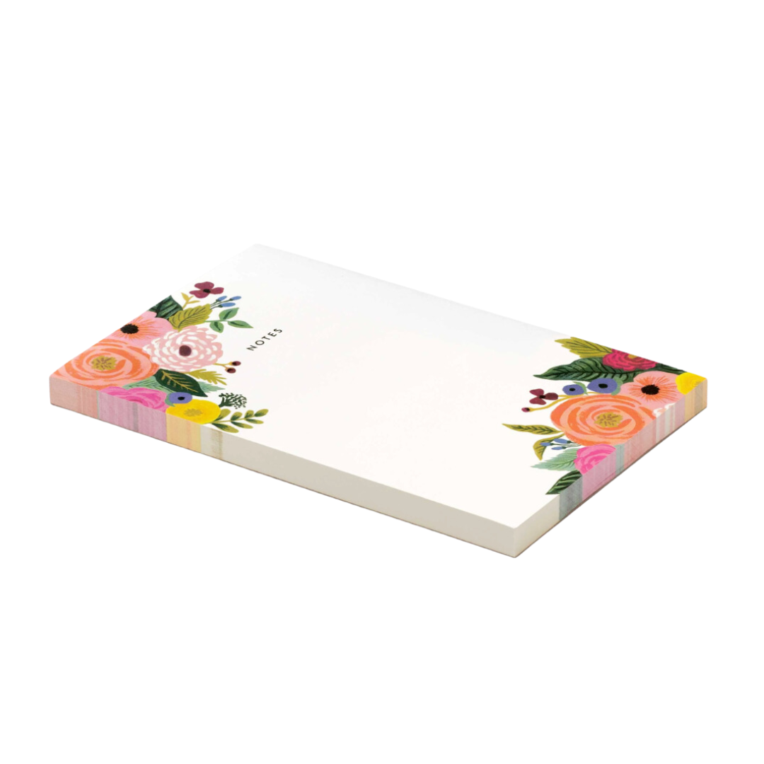 Juliet Rose Blank Notepad