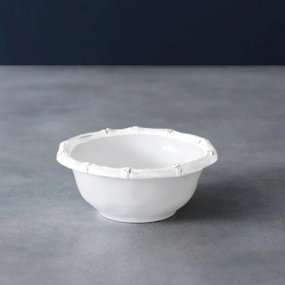 VIDA Bamboo Small Dip Bowl White