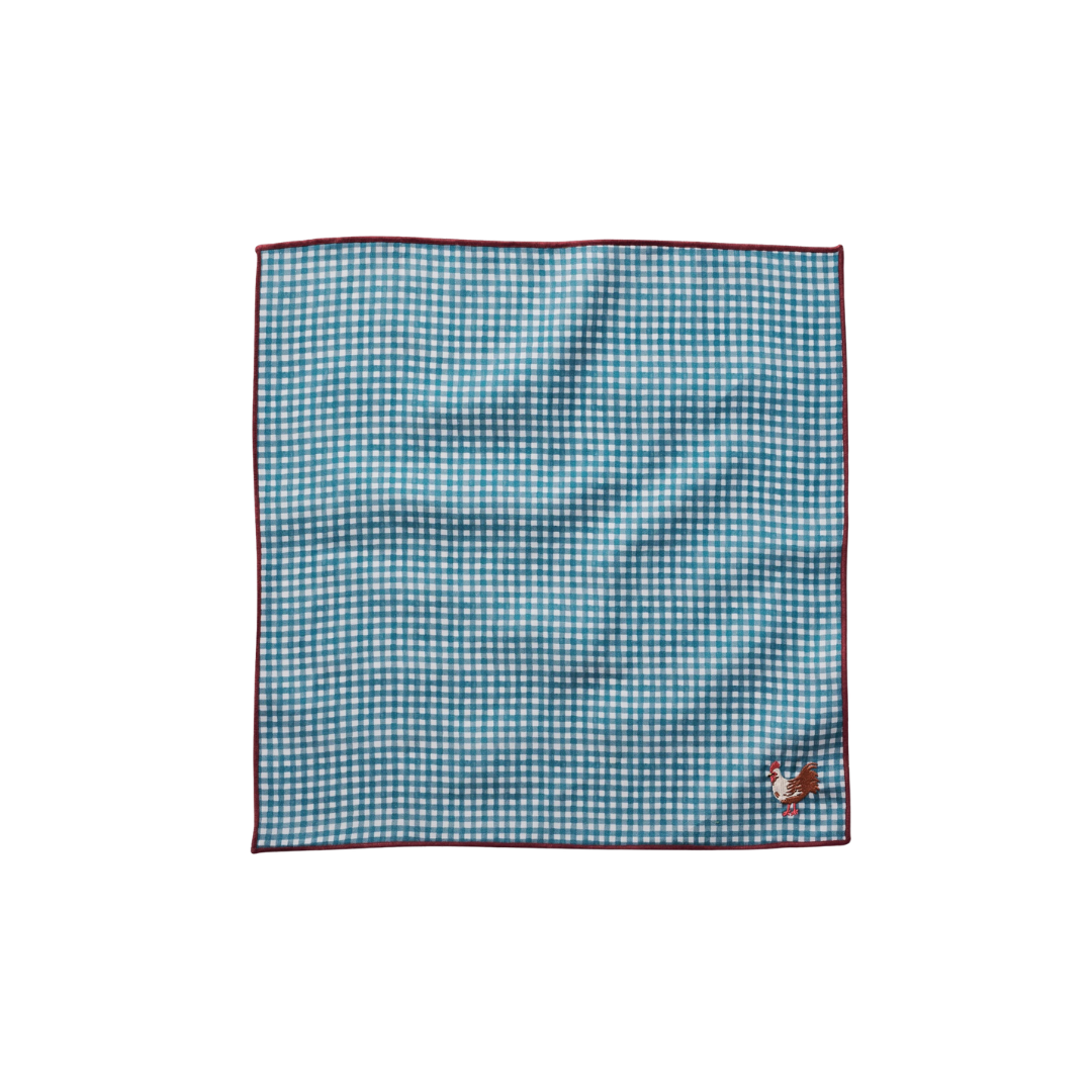Home Sweet Home Embroidered Cotton Napkins, Assor