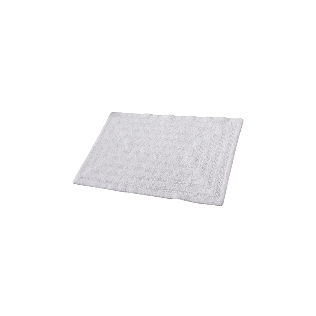 Amera Bath Mat 100% Cotton White  20" X 30" 2300Gsm