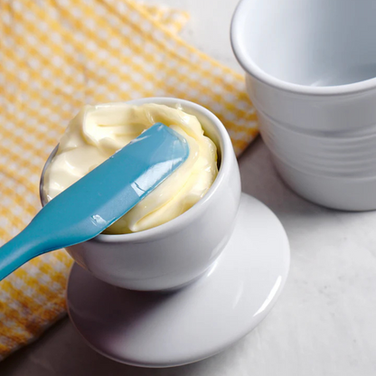 Stoneware Butter Pot - White