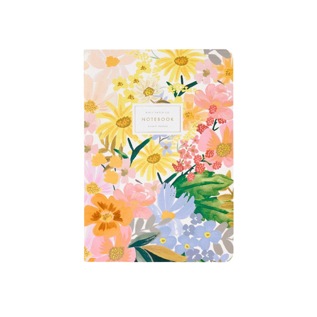 Marguerite Stitched Notebook Set of 3