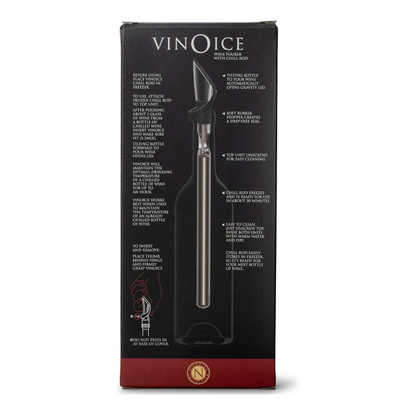 VinOice Wine Chiller and Non-Drip Pourer