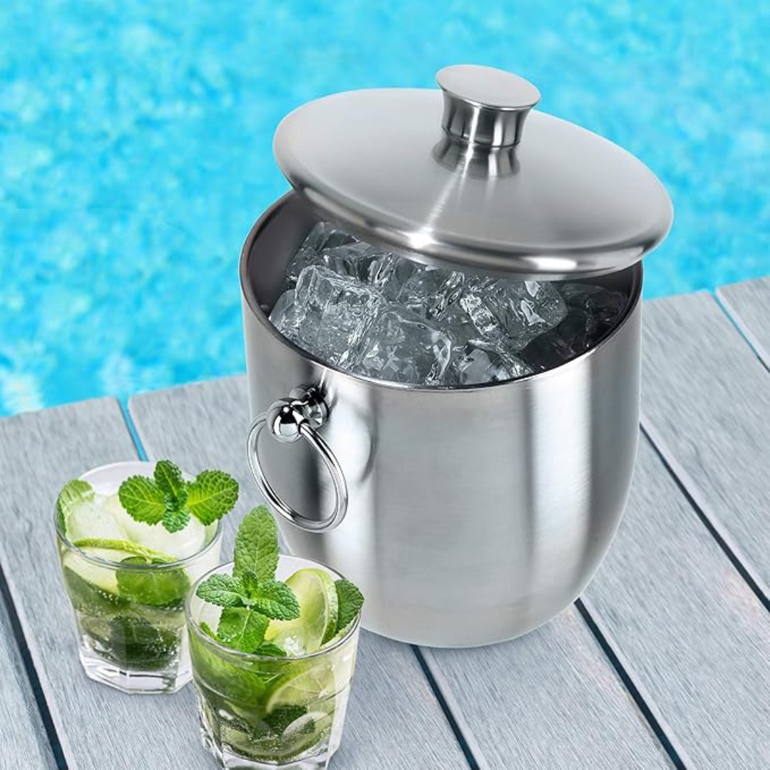 3 QT Double Wall Ice Bucket