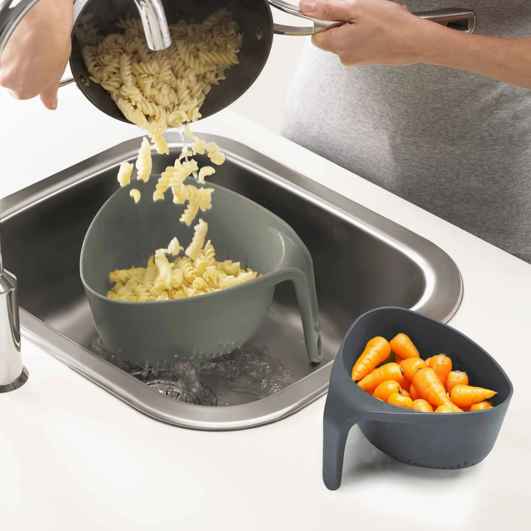 Nest™ 2-piece Grey Colander Set