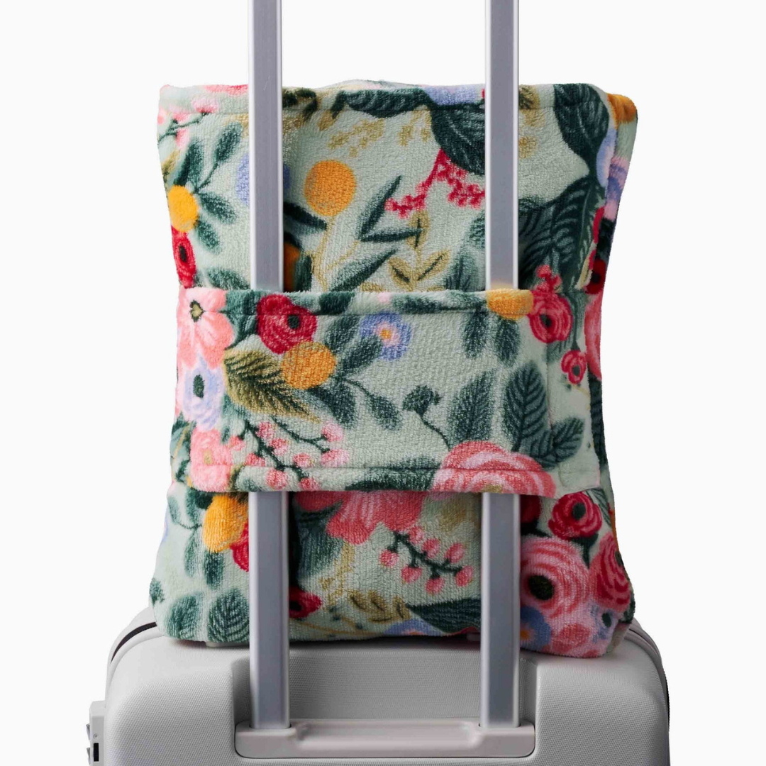 Garden Party Travel Fleece Blanket