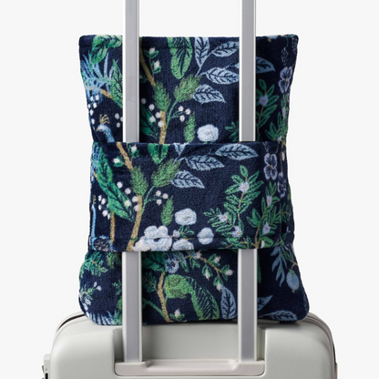 Peacock Travel Fleece Blanket