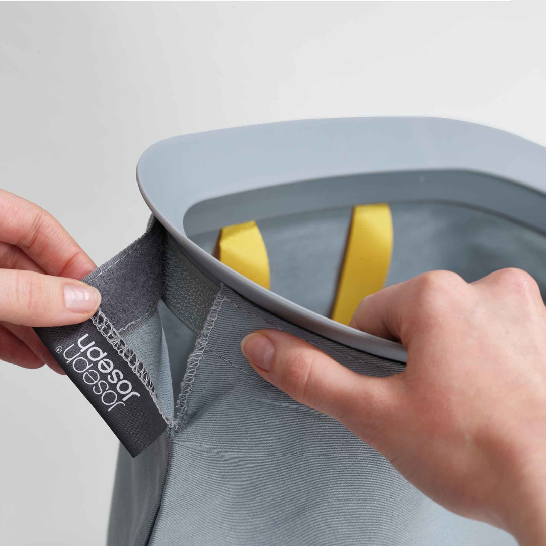 Tota Trio 90L Gray Laundry Separation Basket