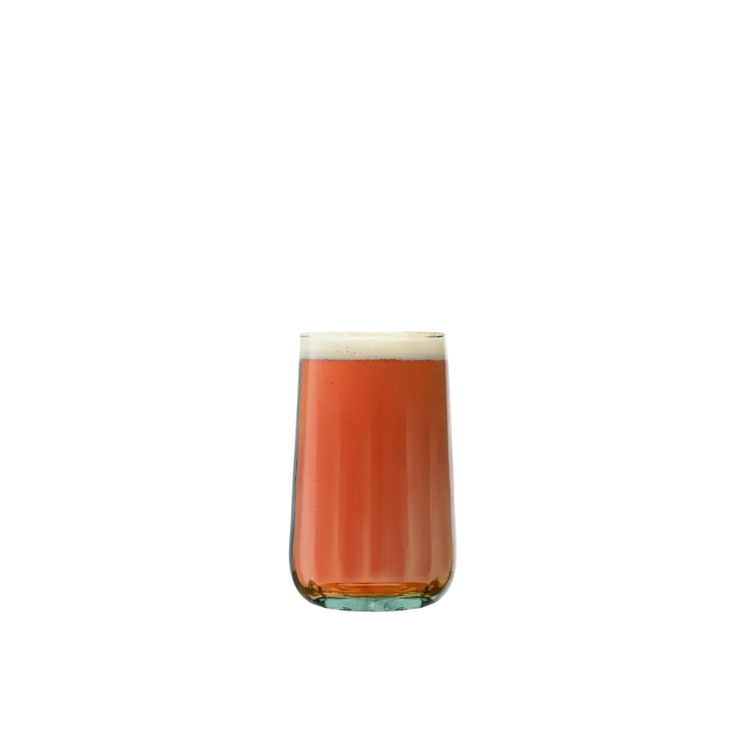 Mia Highball 20 oz Recycled/Part Optic Set Of 4