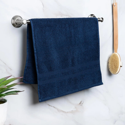 Allure Wash Towel Indigo 12"x 12"