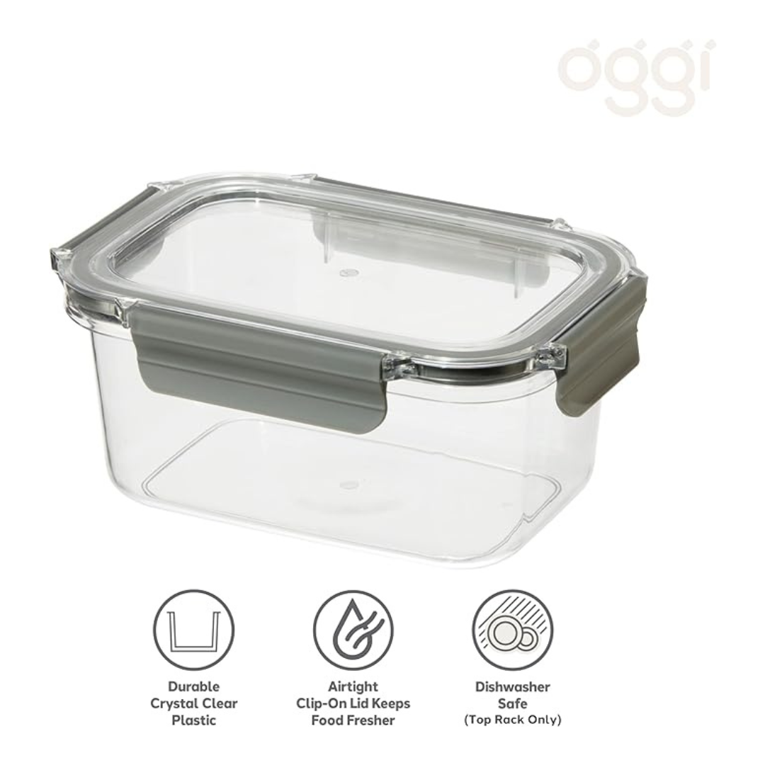 Clarity Container w/ Clamp Lids (42 oz)