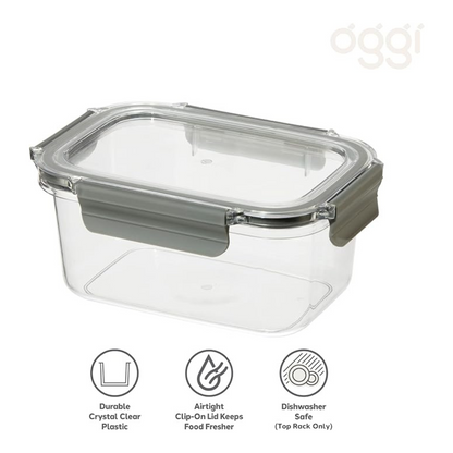 Clarity Container w/ Clamp Lids (42 oz)