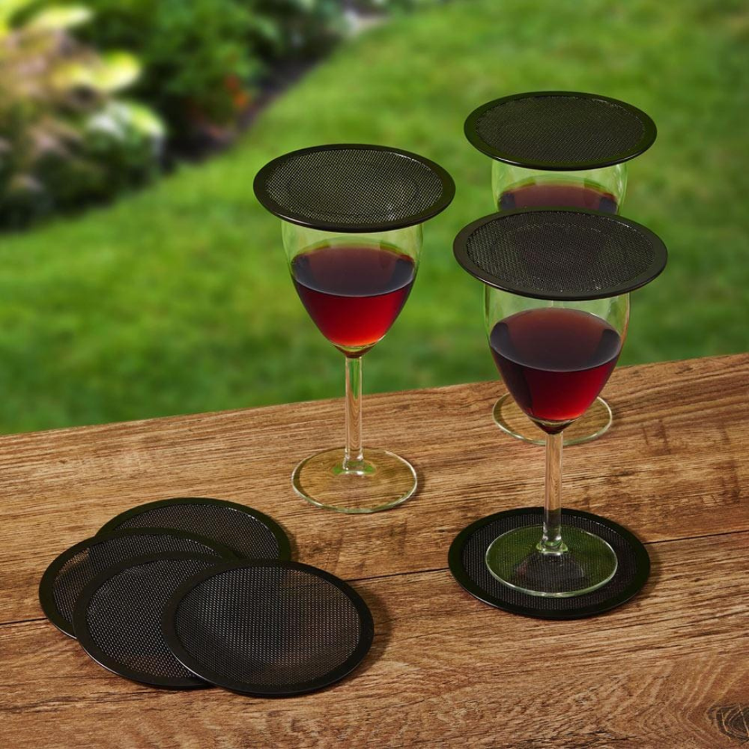 Set of 8 Drink Covers and Coasters