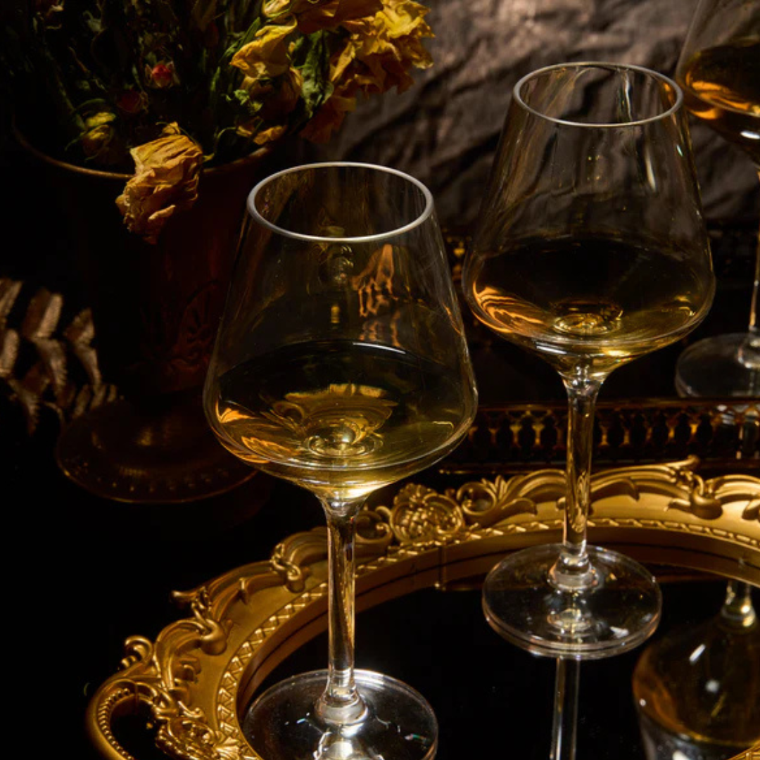 Barcelona Acrilyc Stemmed Wine Glassware Set of 4