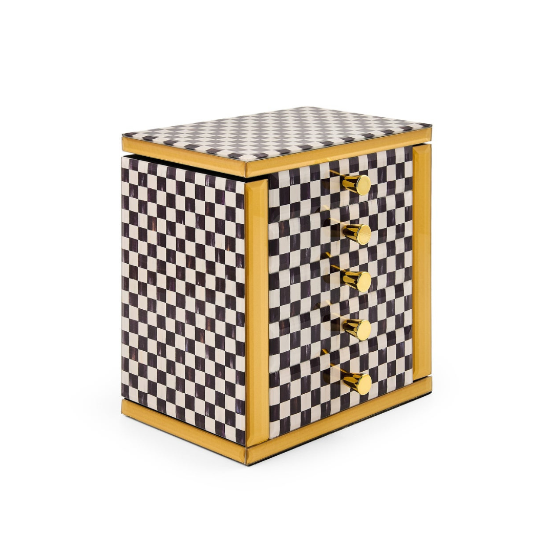 Courtly Check Jewelry Armoire