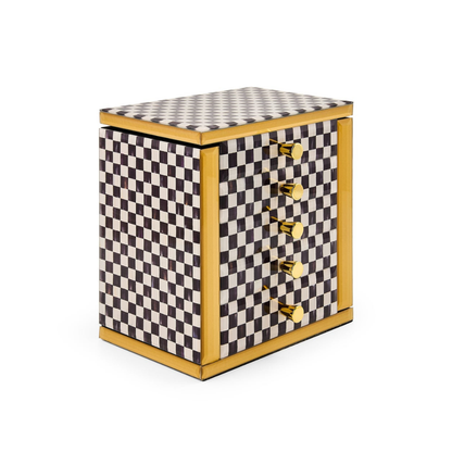 Courtly Check Jewelry Armoire