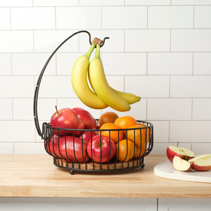 Savannah Fruit Storage Basket with Banana Hook